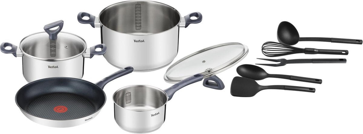 Tefal Kochgeschirr Tefal G713SB Dailly Cook Kochset 11-teilig