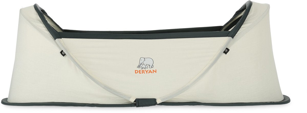 Deryan Baby-Box-Campingbett für Kleinkinder – Baby-Moskitonetz – Creme