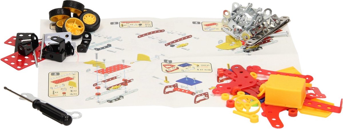 Lobbes Toys BV Bauset Leiterwagen, 173-tlg.