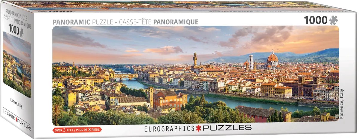 Eurographics Puzzle Florenz Italien 1000 Teile Puzzle.