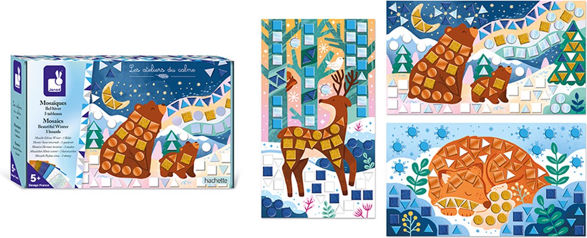 Janod – Les Ateliers du Calme – wunderschöne Wintermosaikwerkstatt