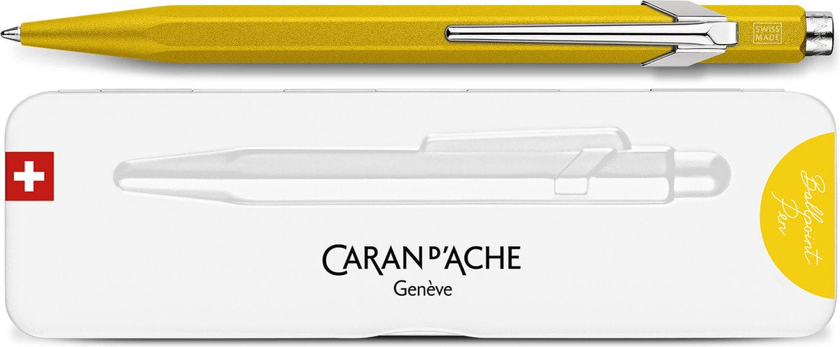 Caran d'ache colormat-x Kugelschreiber Gelb (Gelb)