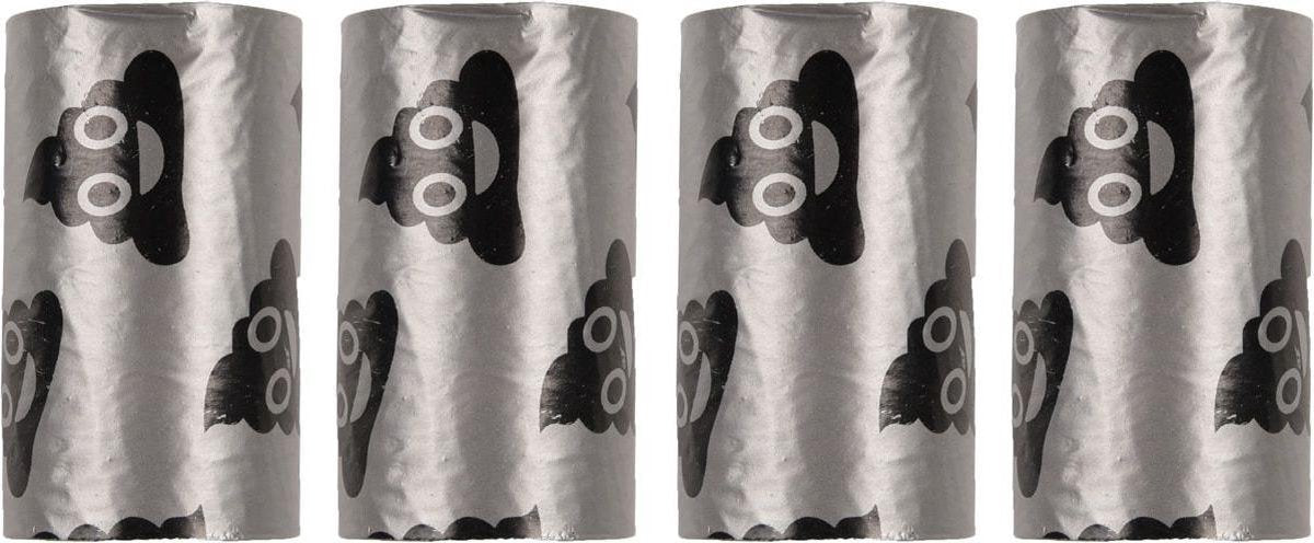 Flamingo - Hundekotbeutel Forta - Grau - 4 x 15 Beutel