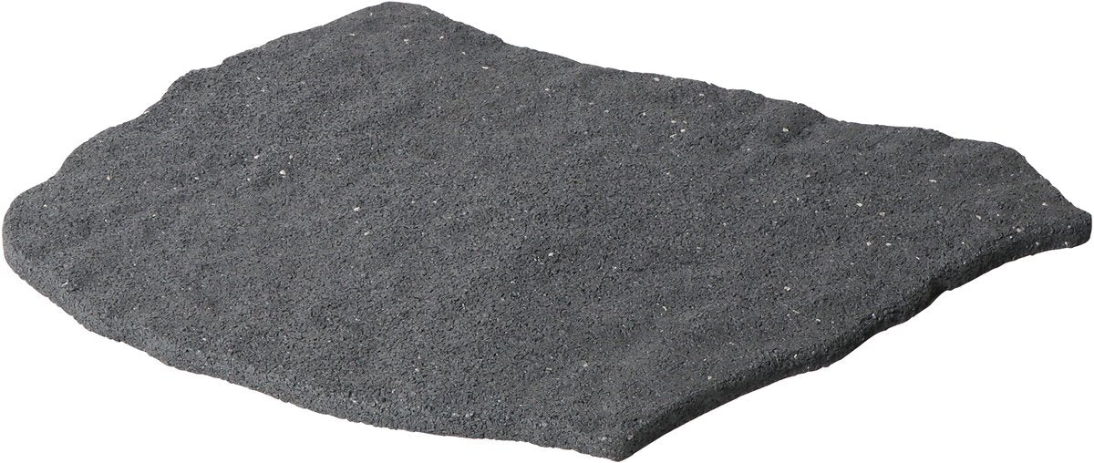 Natur – Japanischer Trittstein – Grau – Gummi – Natursteinmotiv – H1,8 x 55 x 45 cm