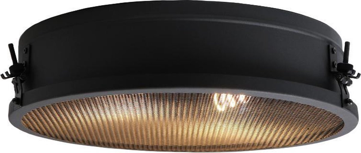 Brilliant Zois - Deckenleuchte - E27 max 2x60w - Schwarz