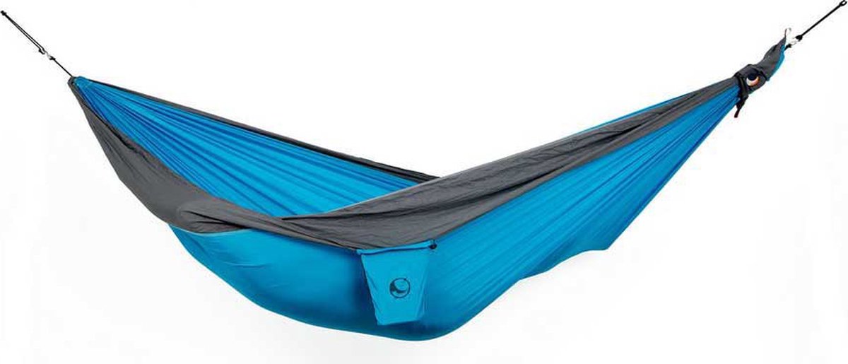 Ticket to the Moon – Hängematte – King-Size-Hängematte, Aqua, Dunkelgrau