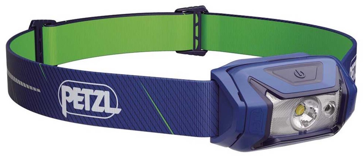 Petzl tikka core - hoofdlamp - 450 lumen - compact en oplaadbaar - voor kamperen, wandelen en fietsen - groen