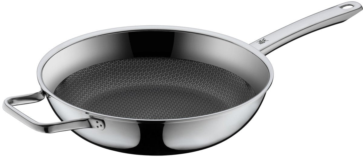 WMF Profi Resist - Bratpfanne - ø 28 cm - Edelstahl - extra tief - induktionsgeeignet - langlebig