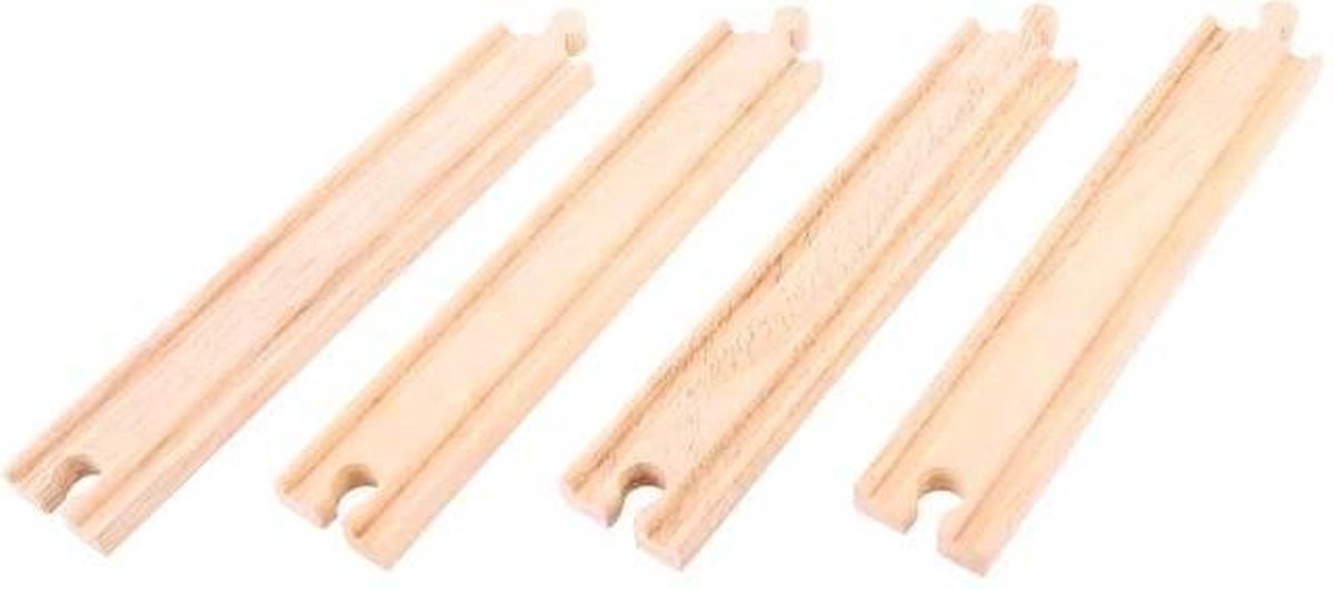 Bigjigs Holzschienen – gerade lang