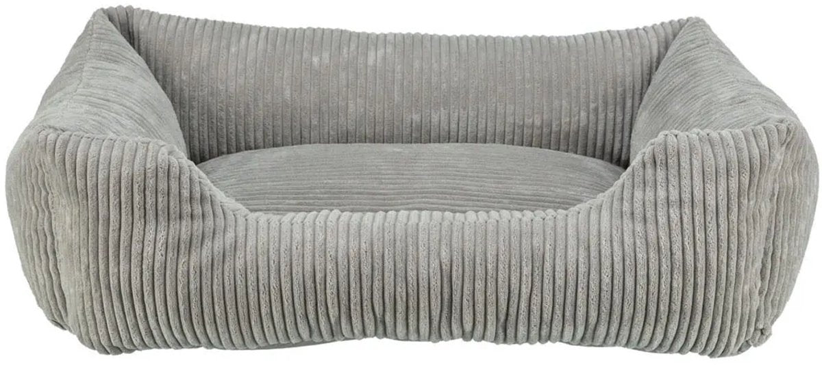 Trixie Hundkorb Vital Jonna Rib Velvet Grau