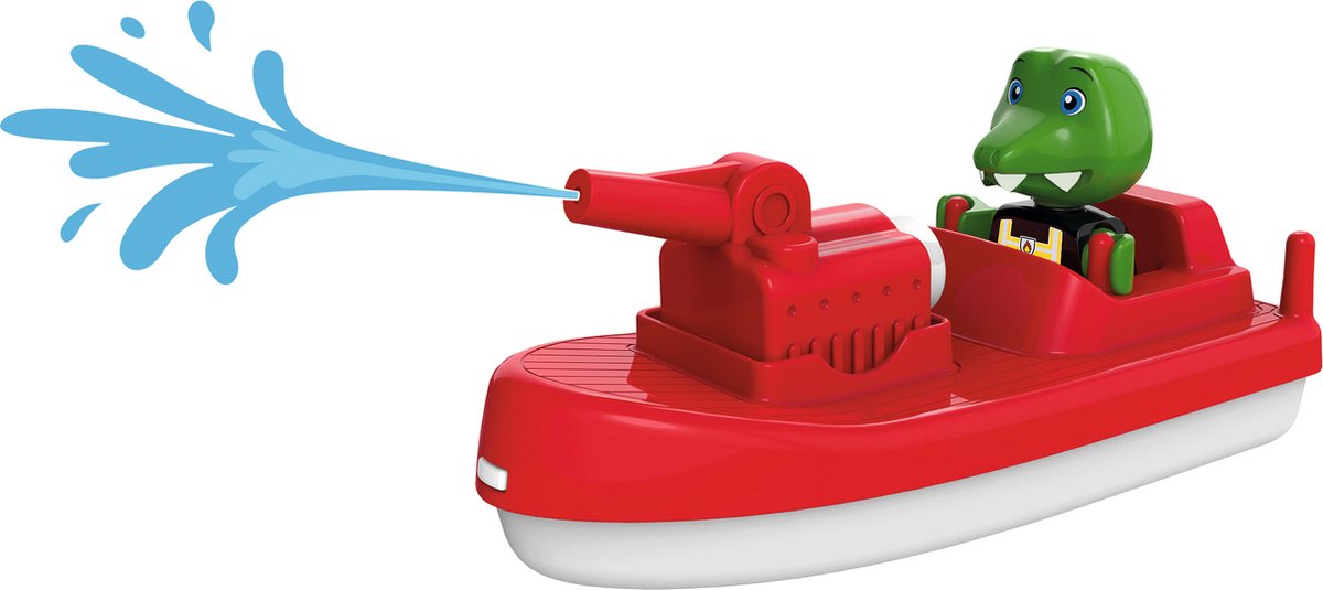 Aquaplay groß – Feuerwehrboot – Wasserbahn-Zubehör