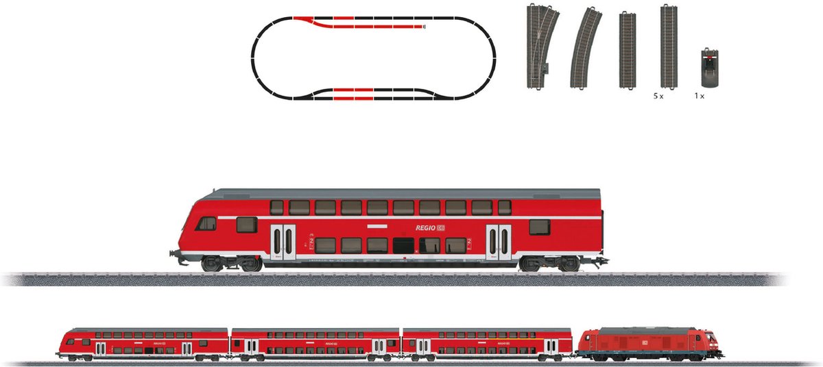 Märklin-Regionalexpress-Themen-Ergänzungspaket.