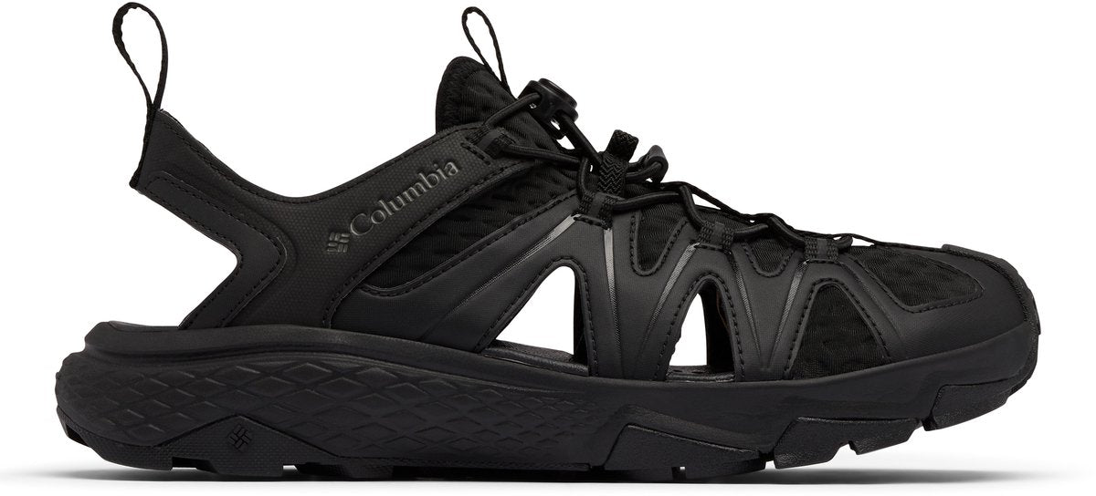 Columbia Peakfreak Rush™ Shandal Herrensandalen – Schwarz, Schwarz reflektierend