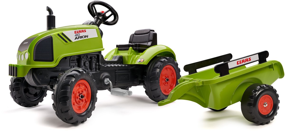 Falk Claas Traktor Arion 410 Traktor + Anhänger 2-5