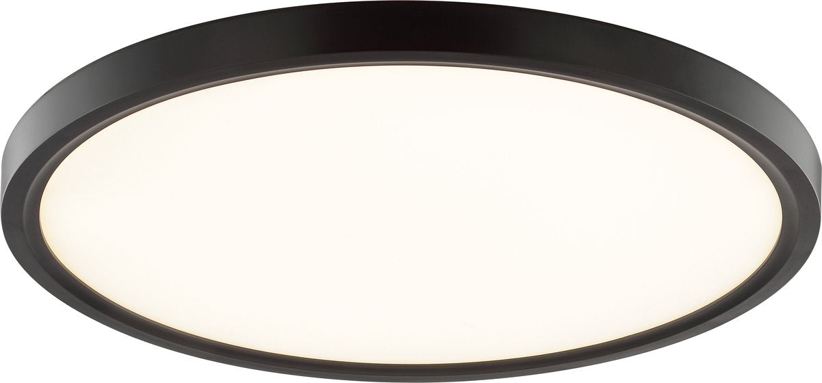 Brilliant Galo - Deckenleuchte - ø 40 - LED 26 W - 3000 K - 3000 lm - Sensor - Weiß Schwarz