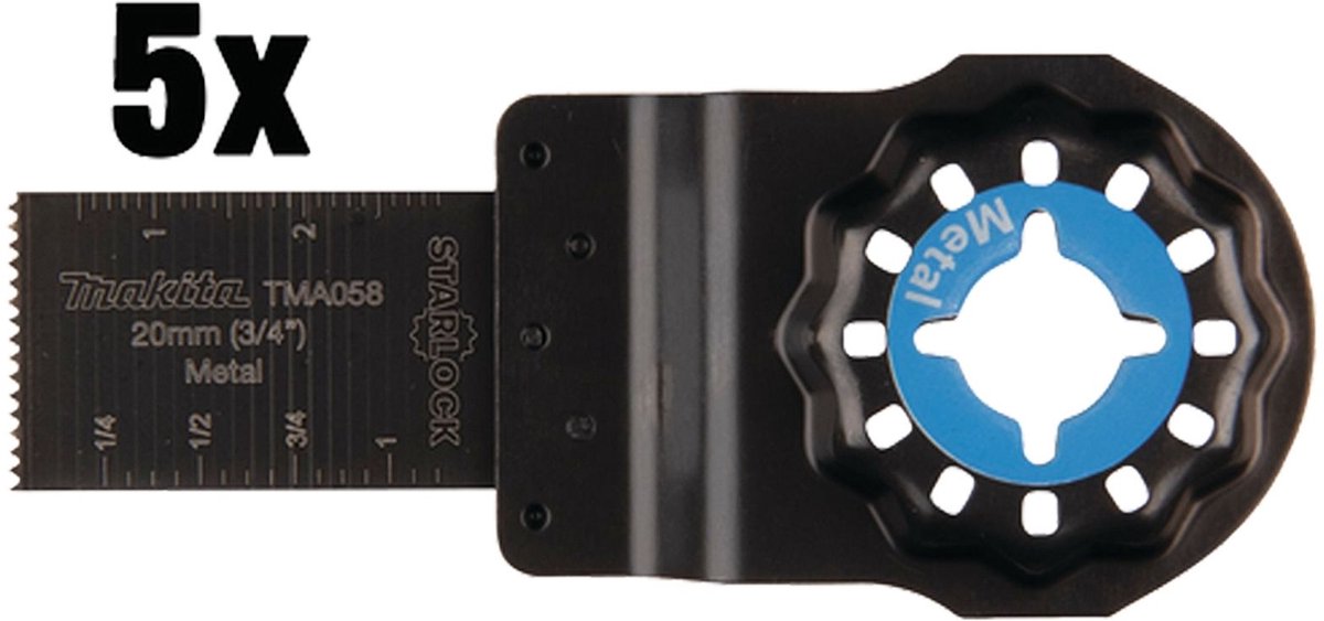 Makita tma058 Tauchsägeblatt 20 mm Stahl VE=5 B-64923-5