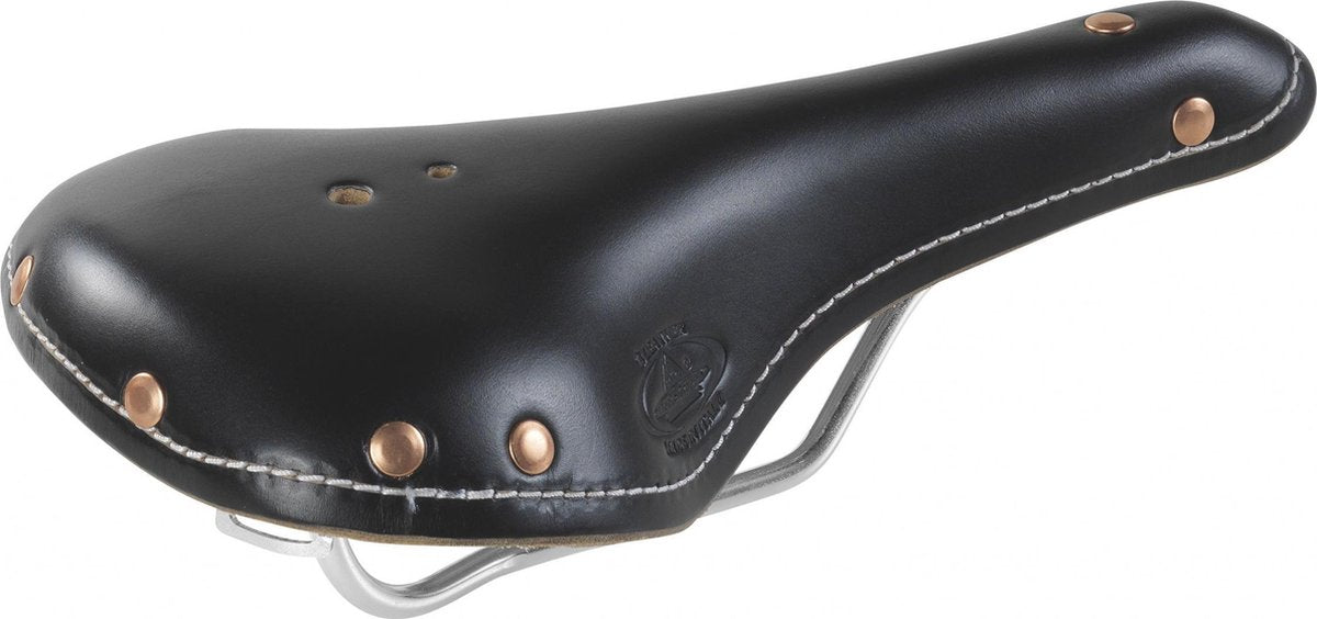 Selle Monte Grappa Monte Grappa Sattel alte Grenzen Sport Leder schwarz