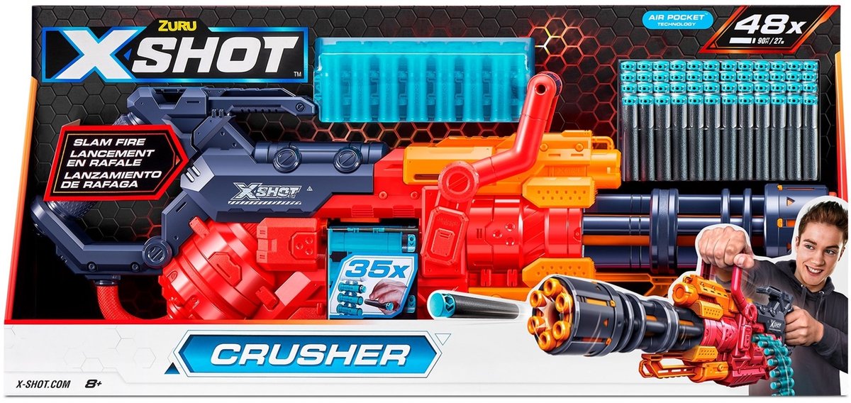 Zuru X-Shot Excel Crusher Blaster