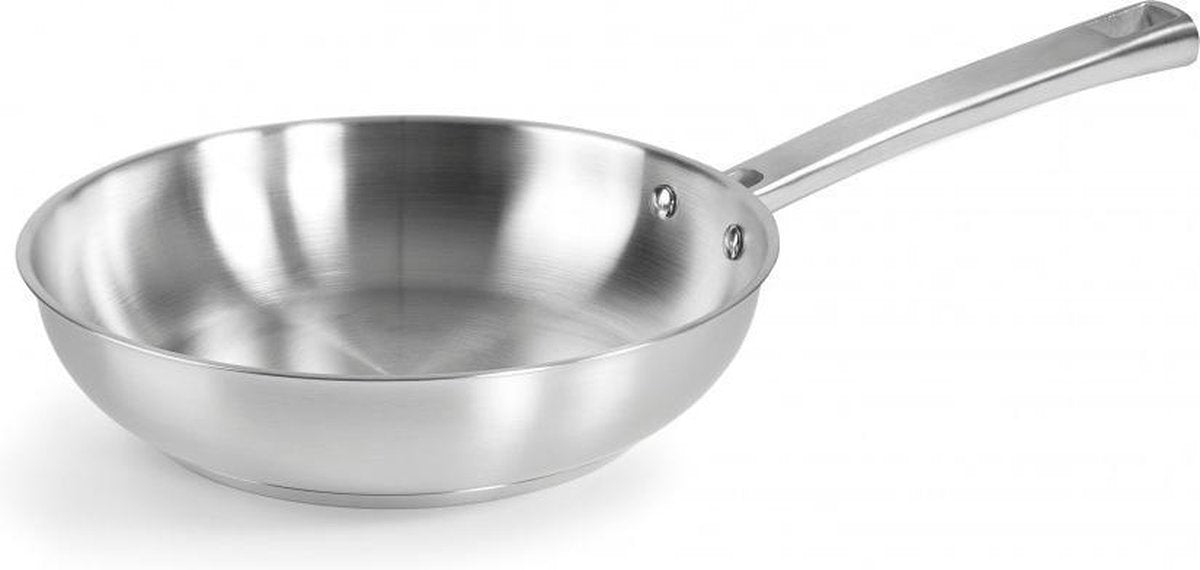 Lacor Foodie-Bratpfanne – Oberseite ø 20 cm – Edelstahl