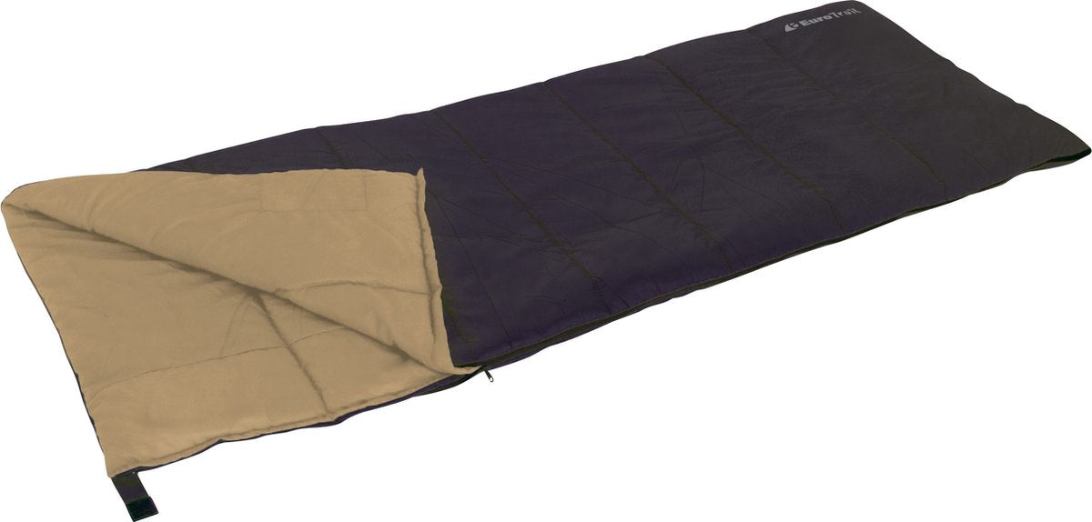 Eurotrail slaapzak spring - deken - navy taupe
