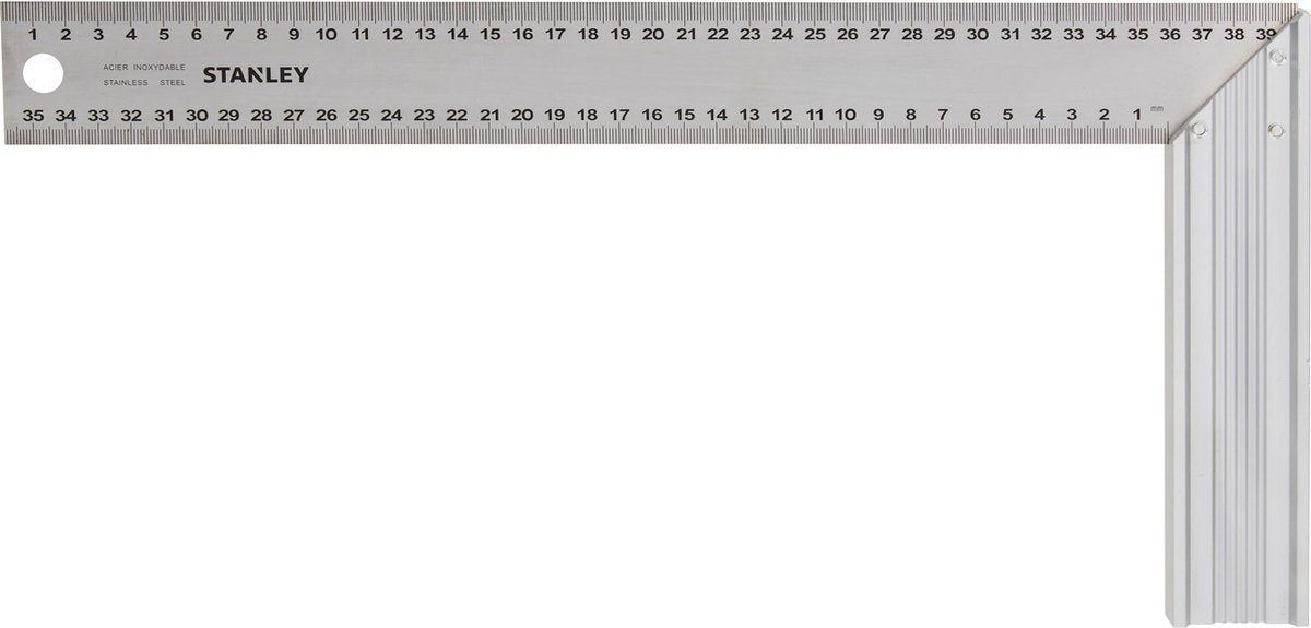 Stanley Handwerkzeuge, quadratisch mit Graduierung | 400x200mm - 1-45-687