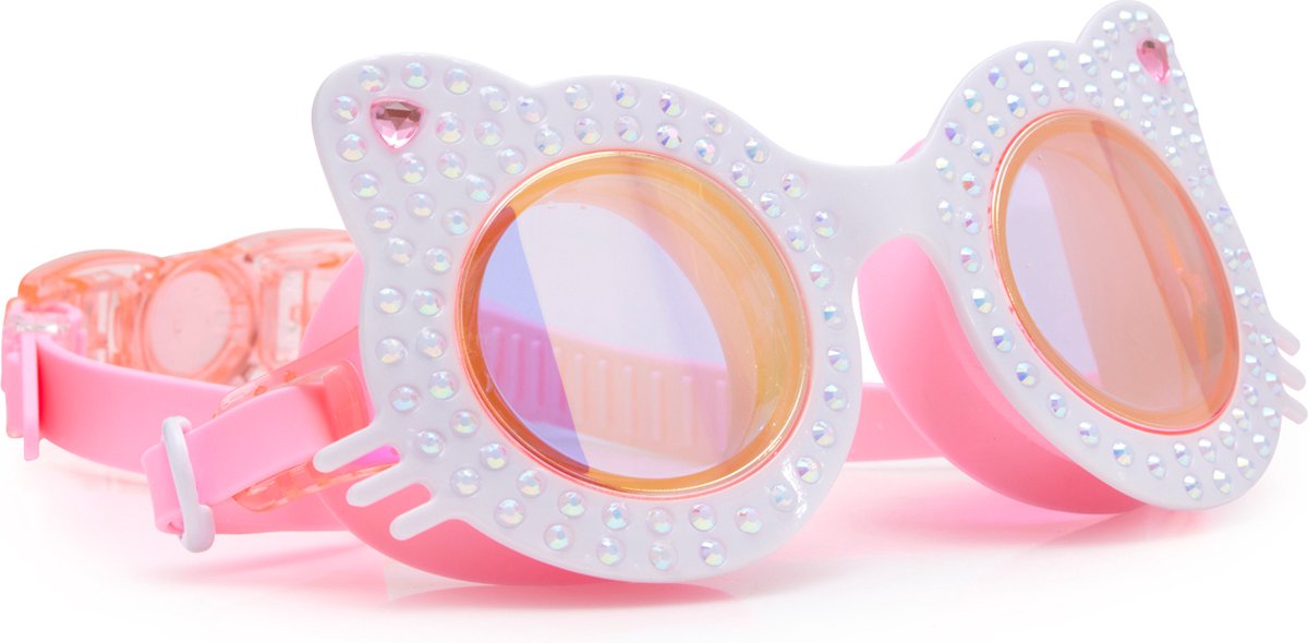 Bling2o Schwimmbrille Kinder - Purr - Taucherbrille - Antibeschlag - UV-Schutz - Pink