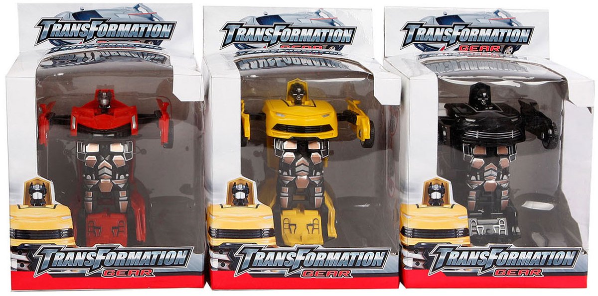 Transfo -Roboterauto, 14 cm