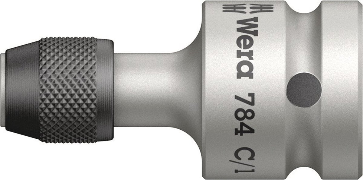Wera 784 C 1 2 Adapter mit Schnellwechselfunktion, 1 4 Zoll x 50 mm – 1 Stück – 05042760001
