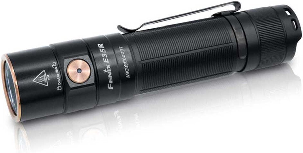 Fenix E35R Taschenlampe Fee35R Leistungsstarke EDC-Taschenlampe für den täglichen Gebrauch, 3100 Lumen, Aluminium