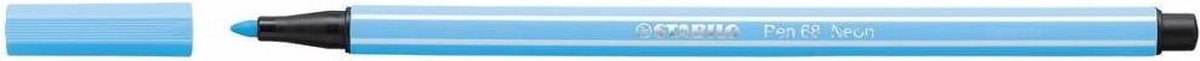 Stabilo Pen 68 - Filzstift - fluoreszierendes Blau (68 031)
