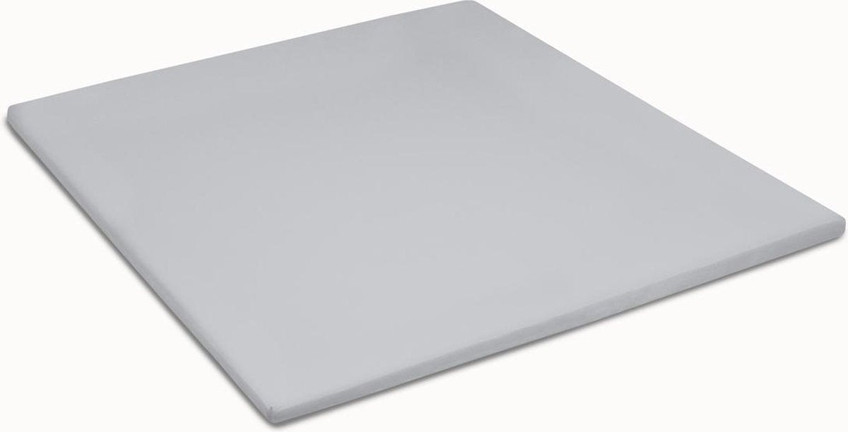 Cinderella topper jersey 180x200 210 (94) light grey (tot 15cm)