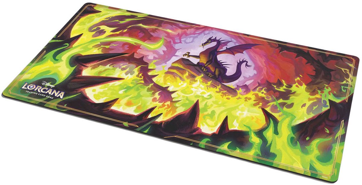 Disney Lorcana TCG: Winter Spell – Spielmatte Dragonfire