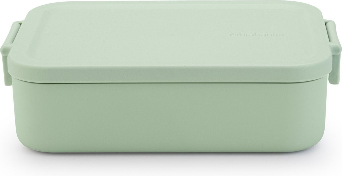 Brabantia Lunchbox zum Mitnehmen, mittelgroß, Jadegrün | 2 Stk
