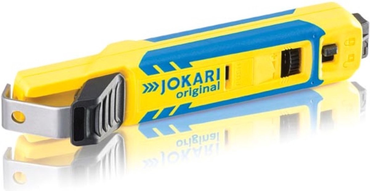 Jokari Abisolierwerkzeug | Gesamtlänge 167 mm | Arbeitsbereich d. 8,0-28 mm | 1 Stück - 70000 70000a