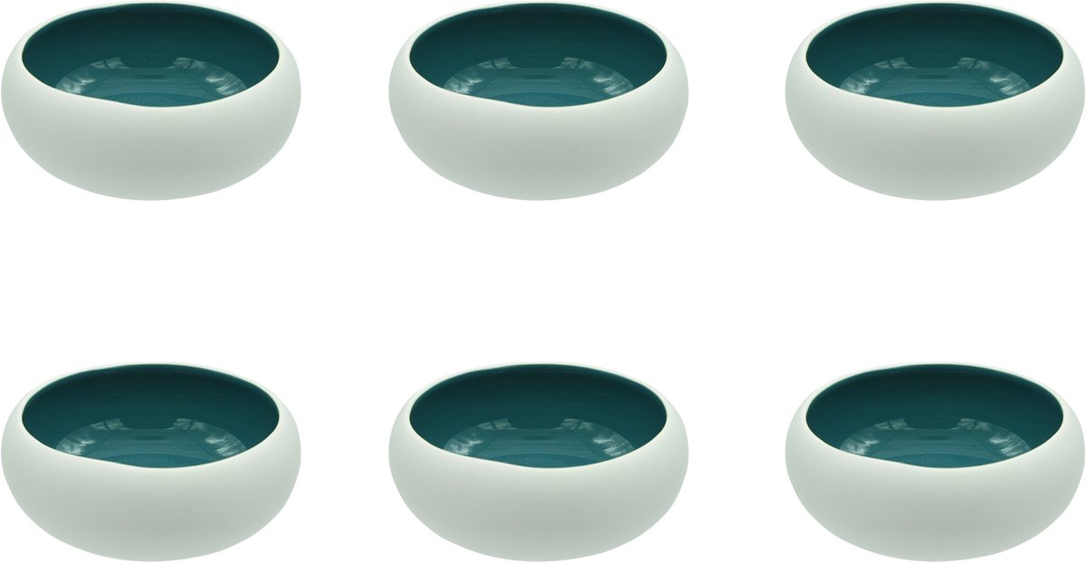 Medard de Noblat – Oslo Pazifik – kleine Schüssel 12 cm – 6 Stück – Steinzeug