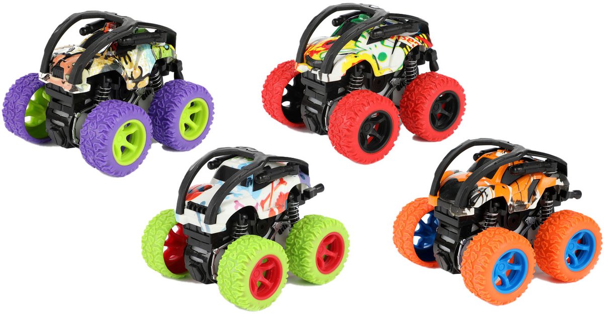 Vehicool Autos Lastwagen Reibung Monstertruck umdrehen