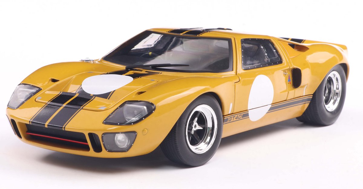 Solido Ford GT 40 MK 1 '68, gelber Maßstab 1:18