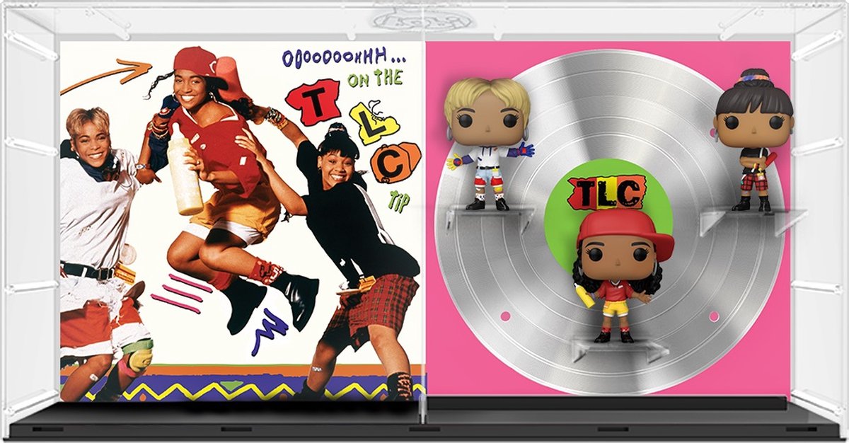 Funko-Pop! rockt: TLC T-Boz Chilli Left Eye Albumcover ''ooooooooohhh... auf der TLC-Spitze''