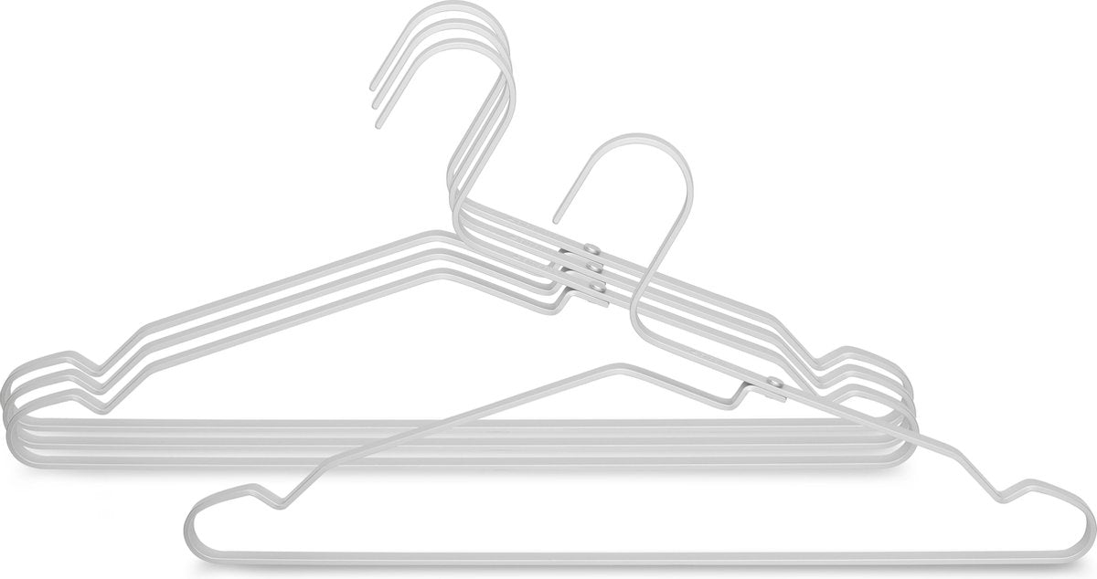 Brabantia Kleiderbügel – 4 Stück – Silber