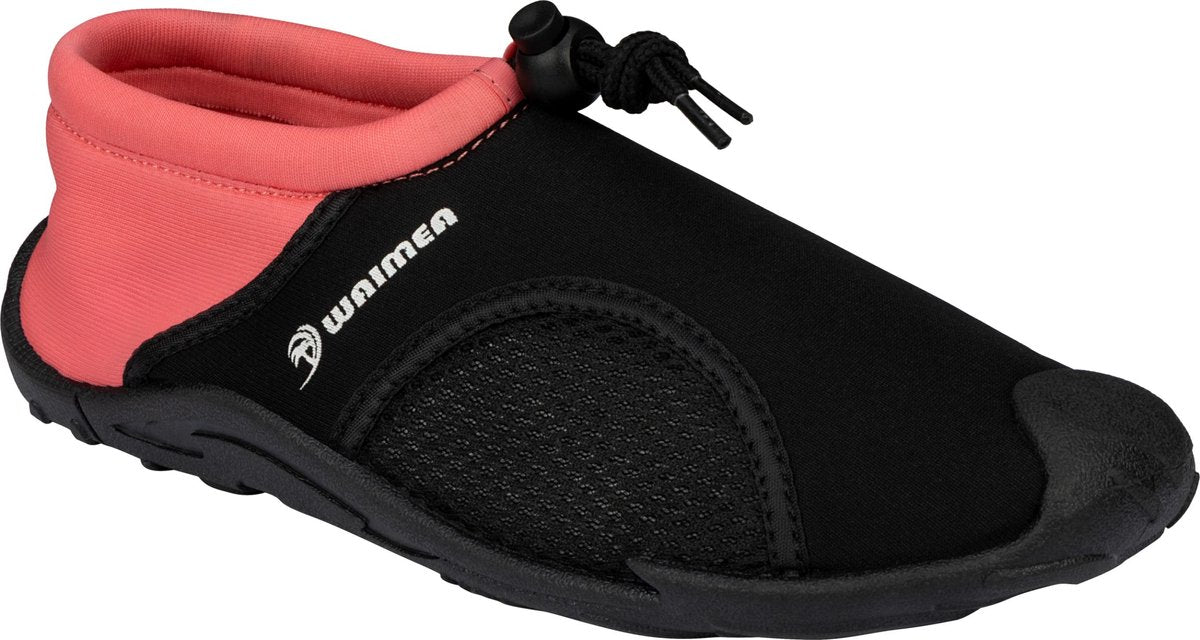 Waimea waterschoenen volwassenen - skip - zwart roze - maat 39