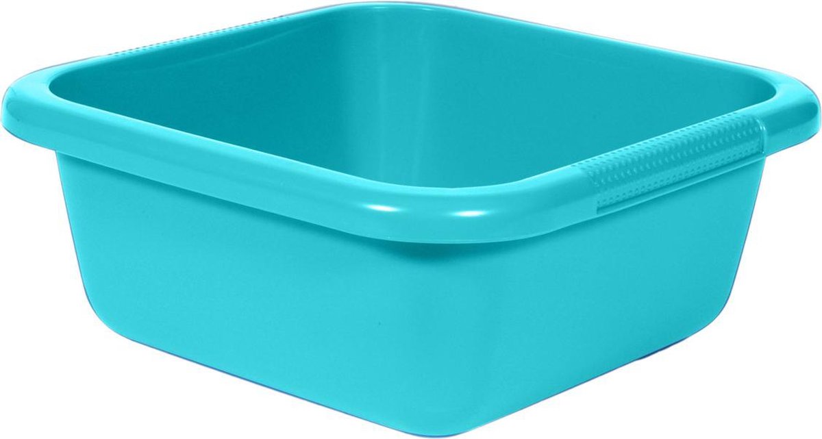 Curver quadratisches Waschbecken – 6 l – Blau
