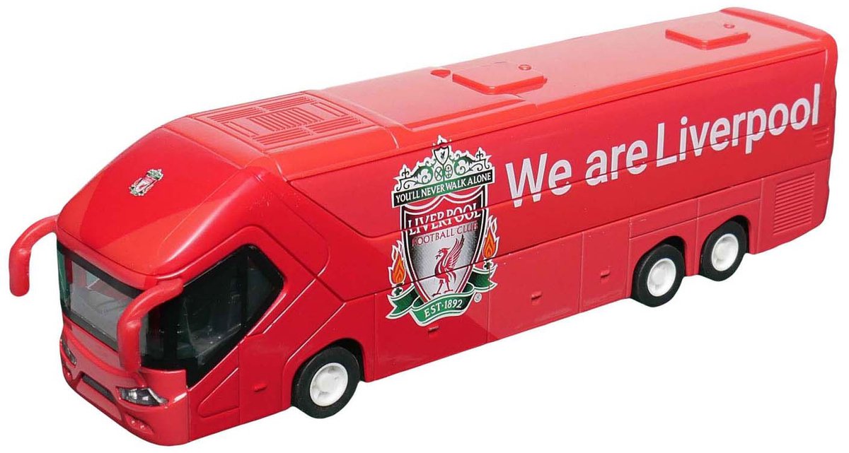 Mannschaftsbus des FC Liverpool
