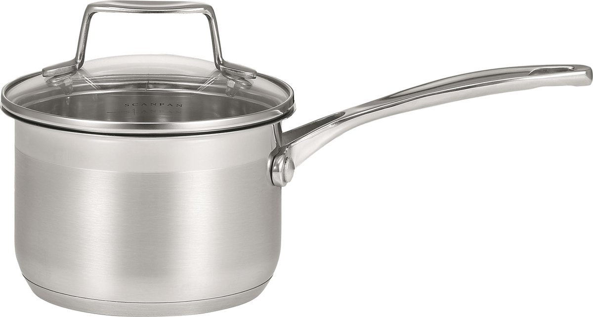 Scanpan Impact Kochtopf 14 cm mit Glasdeckel