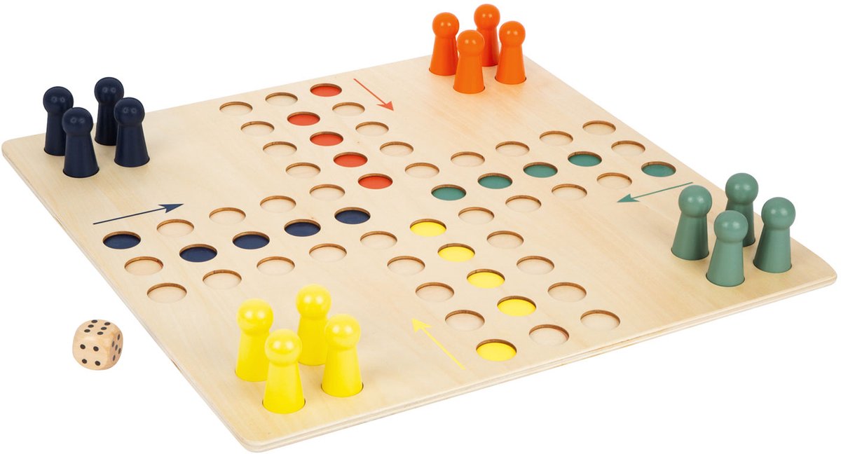 Small Foot - Ludo-Spiel aus Holz XL