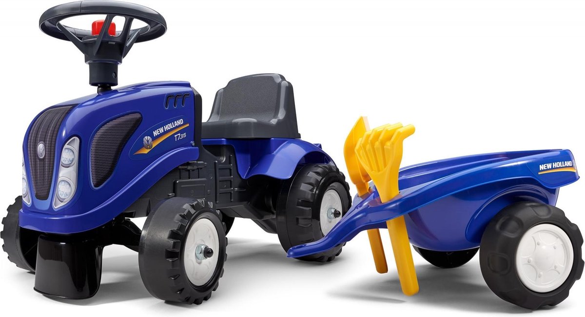 Falk Holland Wandertraktor-Set blau