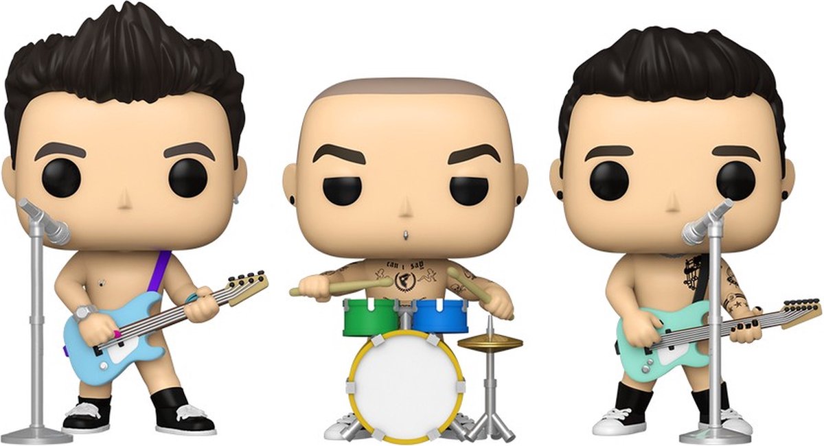 Funko blink-182 – Pop! 3er-Pack Figur – 9 cm