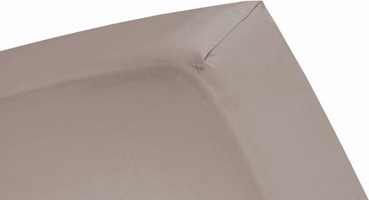 Cinderella hoeslaken jersey 200x200 (30)taupe