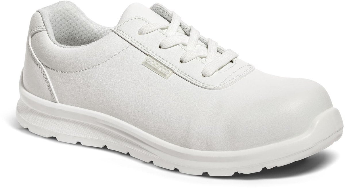 Sparco Arbeitsschuhe S2 – Trackday Laces Walker – Weiß – 43
