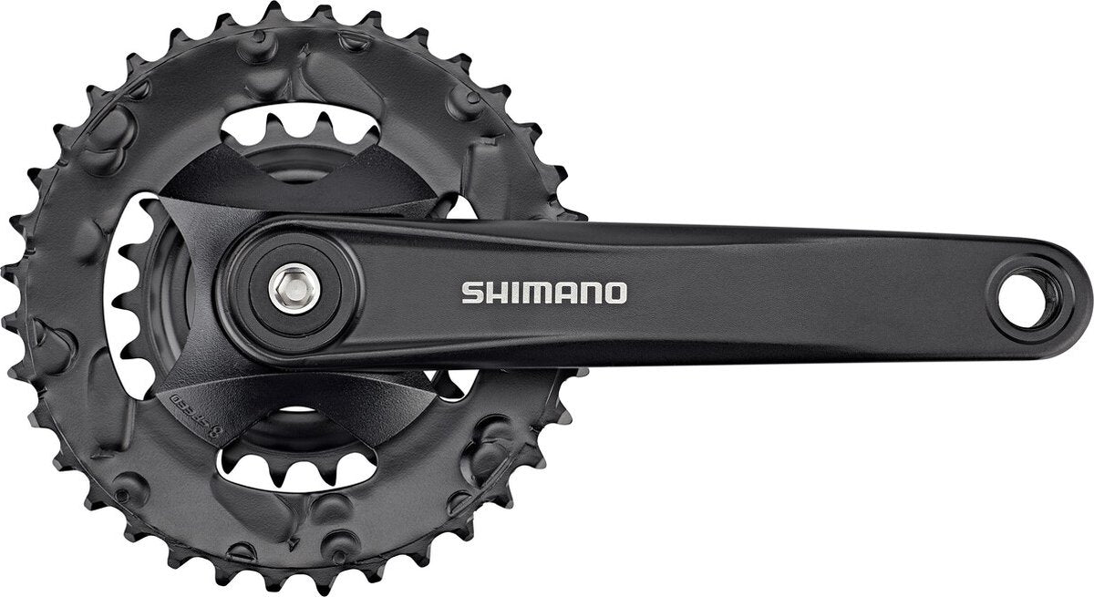 Shimano crankstel altus m315-b2 36-22t 7 8s 175 mm zwart