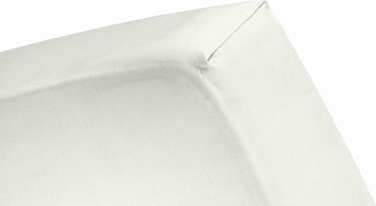 Cinderella - hoeslaken (tot 25 cm) - jersey - 70x200 cm - ivoor